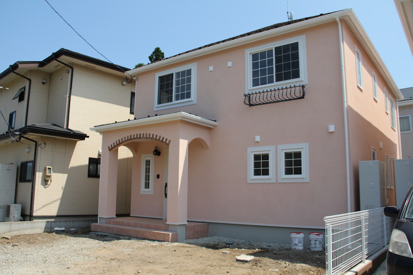 可愛いを詰め込んだピンクのお家 仙台愛子の輸入住宅販売 施工なら富樫工業 トガシホーム